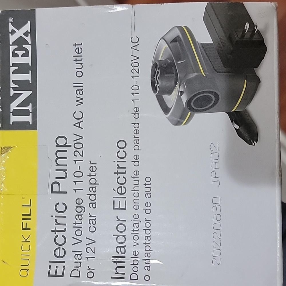 Intex Quick-Fill Electric Pump - Picture 2 of 3